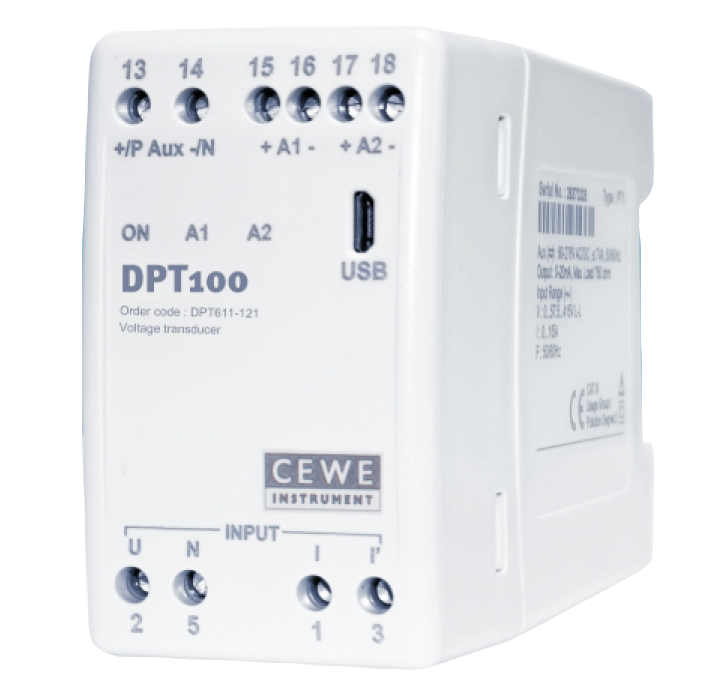 DPT100: single phase single-function transducers
